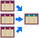 Export several tables to one file