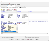Відповідність полів (з Access до Oracle)